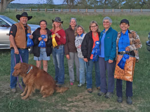 Region 5 Trail Trials Competitors get together after a Trail Trial Awards Ceremony